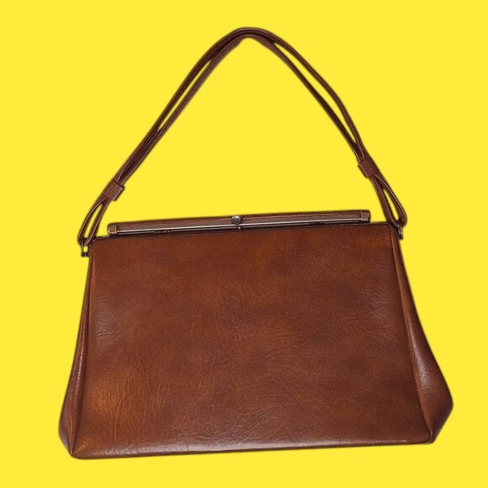 VINTAGE Spilene Brown Leather Purse